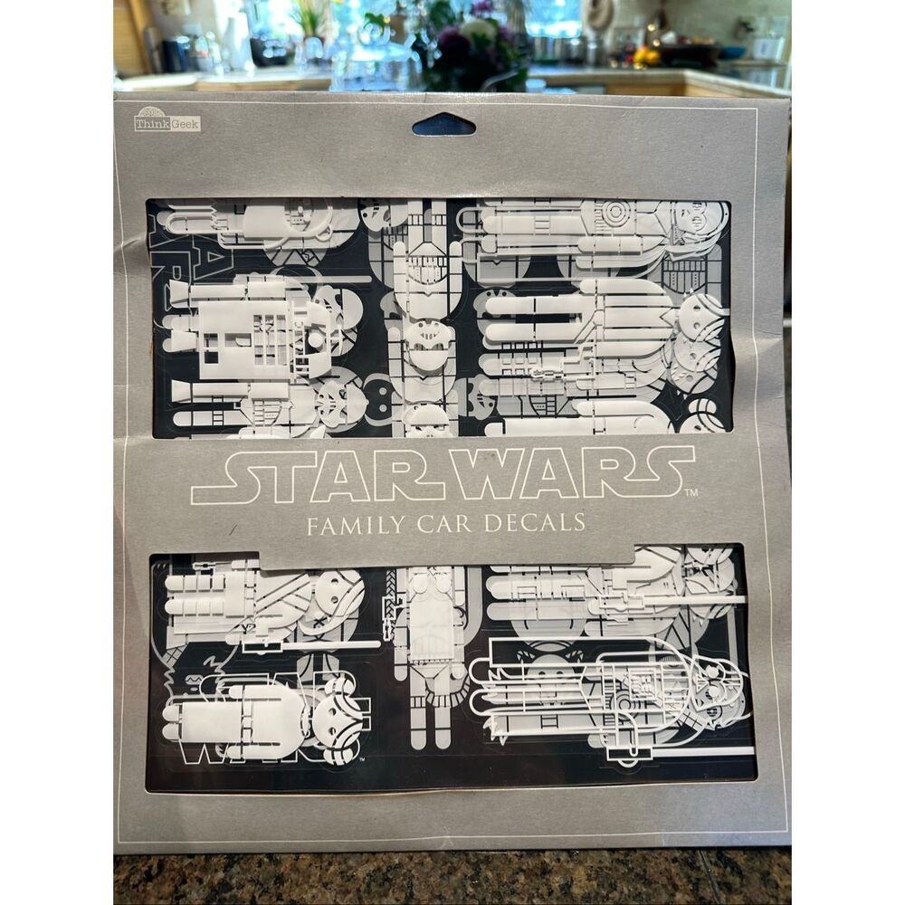 Star Wars family car decals